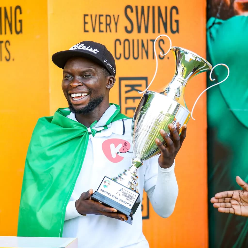 Zambian Musonda clinches 2026 Johnnie Walker Uganda Amateur Golf Open
